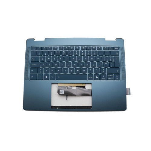 Laptop PalmRest&keyboard For Lenovo Yoga 7 2-in-1 14AGP11 United Kingdom UK 5CB1U62513 With Backlight Non-FingerPrint Blue New