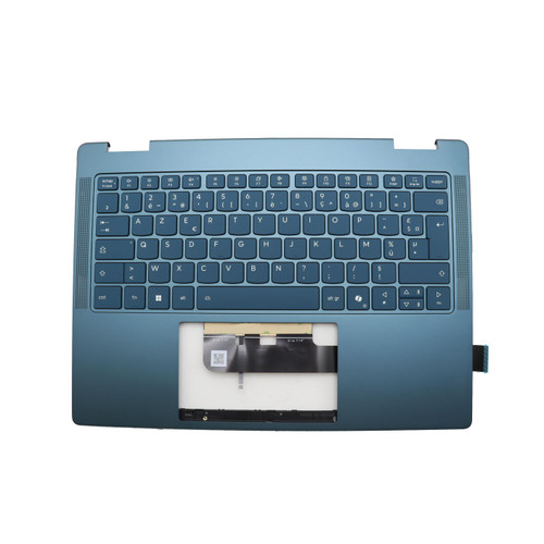 Laptop PalmRest&keyboard For Lenovo Yoga 7 2-in-1 14AGP11 France FR 5CB1U62485 With Backlight Non-FingerPrint Blue New