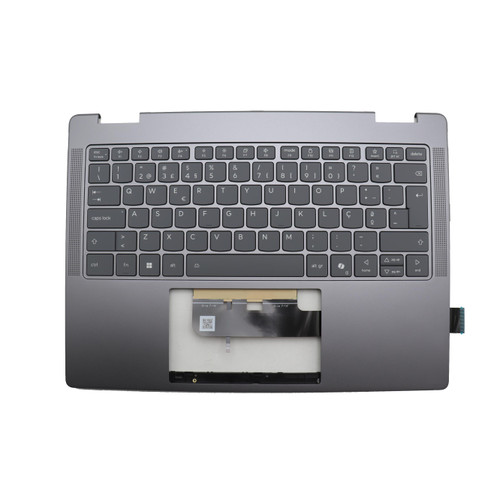 Laptop PalmRest&keyboard For Lenovo Yoga 7 2-in-1 14IPH11 83TC Portugal PO 5CB1U49558 With Backlight Non-FingerPrint Grey New