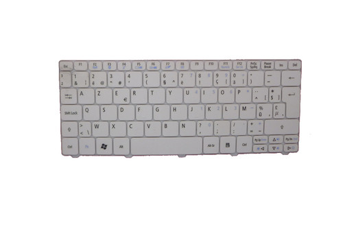 Laptop Keyboard For ACER Aspire One D255 521 533 D260 532 532H White Belgian BE NSK-AS21N 9Z.N3K82.21A