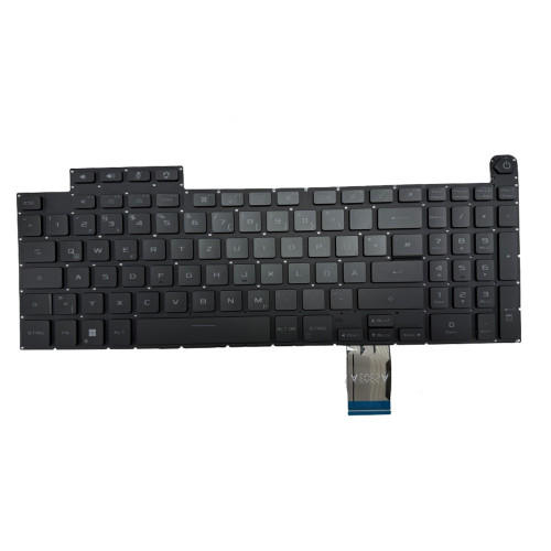 Laptop Keyboard For ASUS TUF Gaming F15 FX507ZE FX507ZI FX507ZV FX507ZV4 FX507ZU4 FX507ZI4 FX507VI FX507VU4 Black Without Frame With Backlight German GR