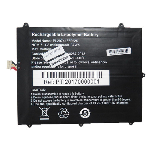 Laptop Battery For Teclast F6 PRO 7.4V 5000MAH 37WH 6 columns 10PIN 7Lines New