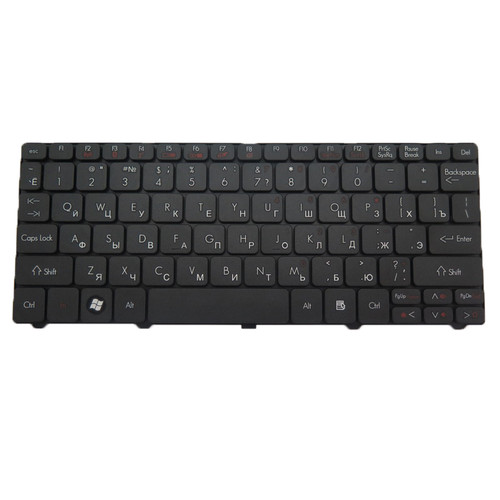 Laptop Keyboard For ACER Aspire One D255 NSK-AS10R PK130AU3004 9Z.N3K82.10R KB.I100G.018 521 533 D260 532 532H Black Russian RU NSK-AS10F 9Z.N3K82.10R