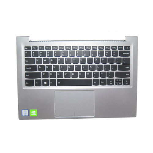Laptop PalmRest&keyboard For Lenovo IdeaPad 320S-13IKB 81AK English US AM1YB000200 With Backlit Silver 95% New