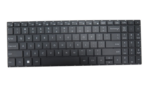Laptop Keyboard For TECNO MEGABOOK T1-10th United States US Black With Backlit