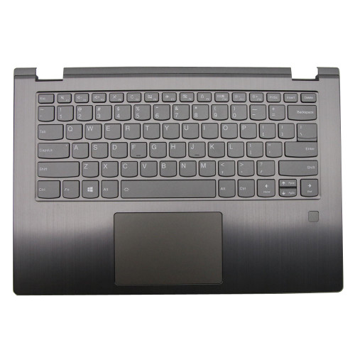 Laptop PalmRest&keyboard For Lenovo Ideapad Yoga 530-14IKB 5CB0R08514 English US With Backlight Fingerprint Grey New