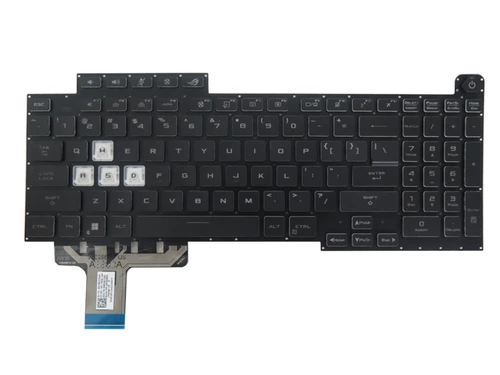 Laptop Keyboard For ASUS V202926BS3 6037B0237829 0KNR0-6917US00 United States US Black With Backlight Without Frame