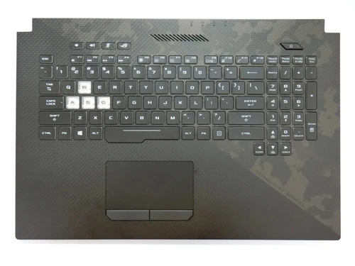 Laptop PalmRest&Keyboard For ASUS 90NR00M1-R31US0 Black Top Case Backlit Black United States US Keyboard