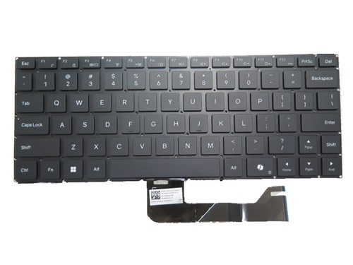 Laptop Keyboard For TFM23H63US98527 KBDR13A008-401B Black United States US With RGB Backlit Without Frame