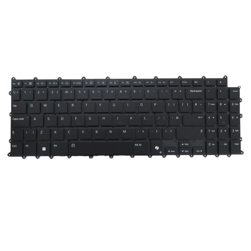 Laptop Backlit Keyboard For LG KT0122L2PK03UKJ00 EAT65236128 22L2P-UK United Kingdom UK/GB Black No Frame New