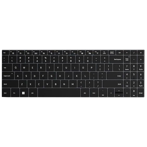 Laptop Keyboard For HQ Joy NHJ-W11H-CI72 English US Without Frame With Backlit Black New