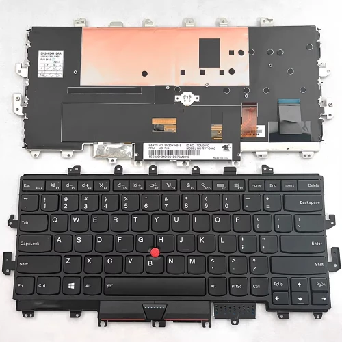 Laptop Keyboard For Lenovo Thinkpad X1 Yoga 1st Gen English US 00JT864 01AW903 With Backlit Without iron frame New