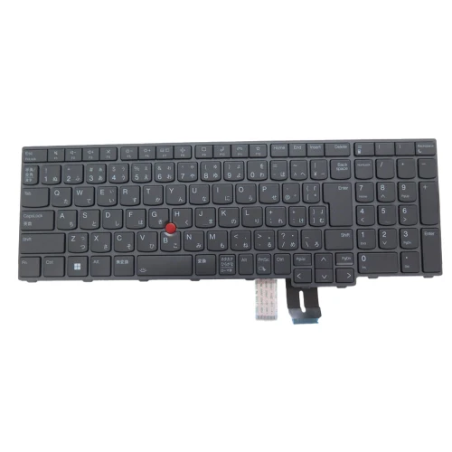 Laptop Keyboard For Lenovo ThinkPad P16 Gen 1 P16 Gen 2 Japanese JP JA 5N21F39383 5N21F39346 Gray With RGB Backlit With Gray Frame New