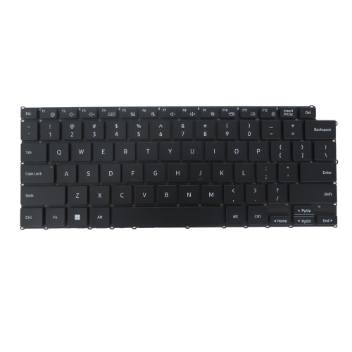 Laptop Keyboard For Samsung Galaxy Book2 14 NP641BEF 641BEF English US Without Backlit BA59-04695A Black New