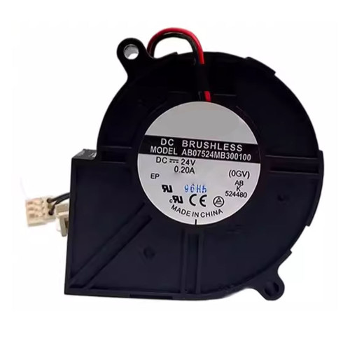 Cooling Fan For ADDA AB07524MB300100 DC24V 0.2A 2-wire New