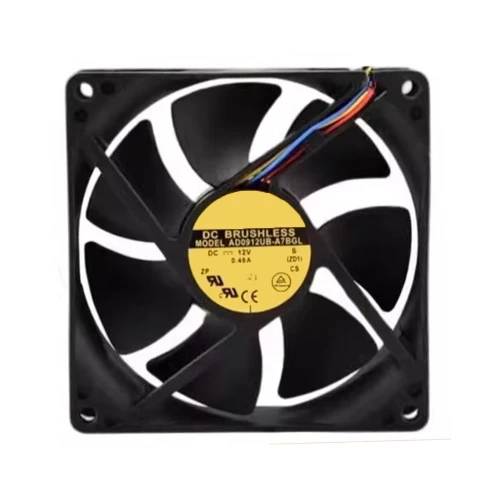 Cooling Fan For ADDA AD0912UB-A7BGL DC12V 0.45A 3-wire B2 Interface New