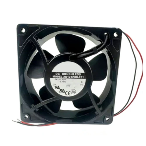 Cooling Fan For ADDA AD1212UB-F51 DC12V 0.7A 2-wire New