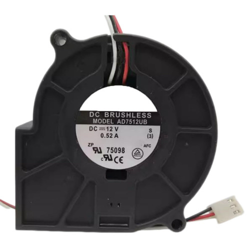 Cooling Fan For ADDA AD7512UB DC12V 0.52A 2-wire New
