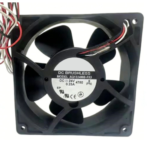 Cooling Fan For ADDA AQ1224MB-F53 DC24V 0.23A 3-wire New