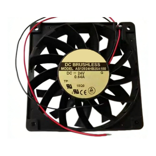 Cooling Fan For ADDA AS12024HB25A100 DC24V 0.64A 2-wire New