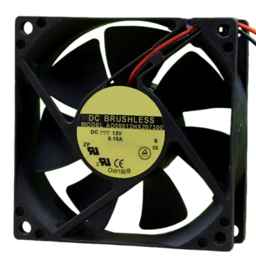 Cooling Fan For ADDA AD0812HX207300 DC12V 0.15A 2-wire A1 Interface New