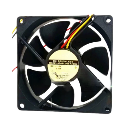 Cooling Fan For ADDA AD0912HB-A7BGL DC12V 0.3A 2-wire New