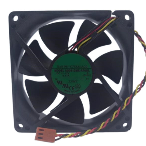 Cooling Fan For ADDA AD0912MX-A76GL DC12V 0.17A 3-wire New