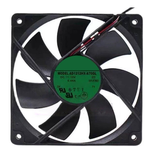 Cooling Fan For ADDA AD1212HX-A70GL DC12V 0.44A 2-wire Without Interface New