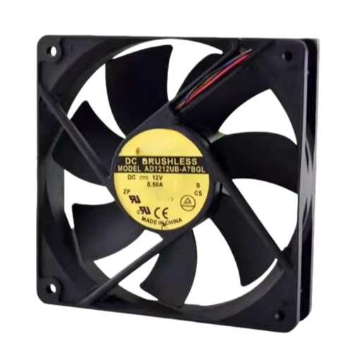Cooling Fan For ADDA AD1212UB-A7BGL DC12V 0.5A 3-wire 3P Interface New