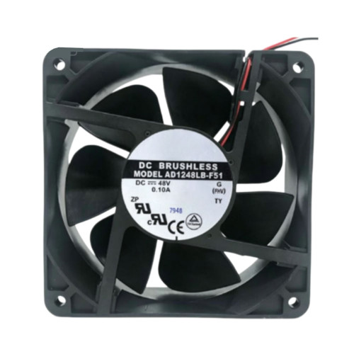 Cooling Fan For ADDA AD1248LB-F51 DC48V 0.1A 2-wire New