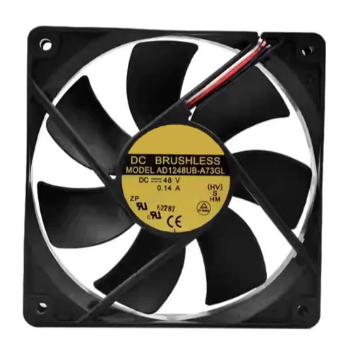 Cooling Fan For ADDA AD1248UB-A73GL DC48V 0.14A 3-wire New