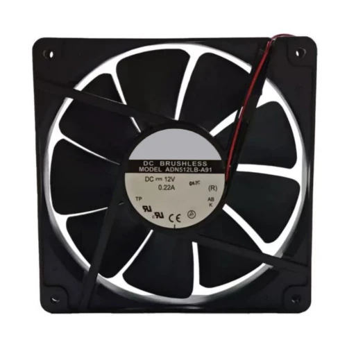 Cooling Fan For ADDA ADN512LB-A91 DC12V 0.22A 2-wire New