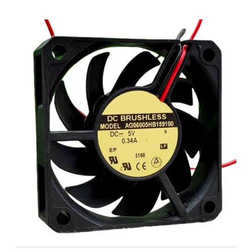 Cooling Fan For ADDA AG06005HB159100 DC5V 0.34A 2-wire New