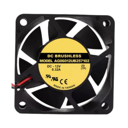 Cooling Fan For ADDA AG06012UB257102 DC12V 0.32A 2-wire New