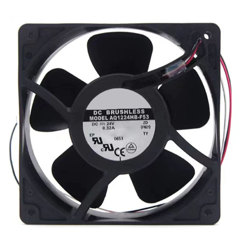Cooling Fan For ADDA AQ1224HB-F53 DC24V 0.32A 3-wire New