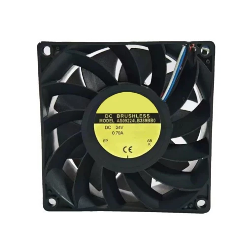 Cooling Fan For ADDA AS09224LB389BB0 DC24V 0.7A 3-wire New
