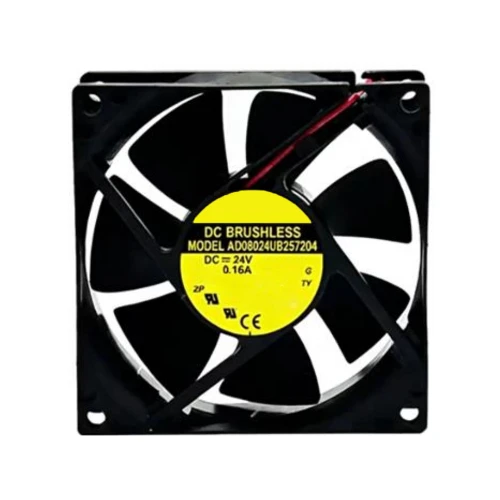 Cooling Fan For ADDA AD08024UB257204 DC24V 0.16A 2-wire New