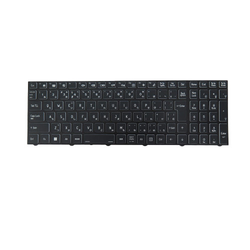 Laptop RGB Backlit Keyboard For CLEVO X560WNR-G X560WNR-S X560WNS-G X560WNS-S X560WNT-G X560WNT-S Japanese JP Black Frame New