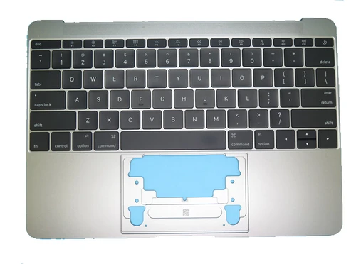 Laptop PalmRest&Keyboard For Apple MACBOOK 12 A1534 2015 613-01195-A Gray top Case United States US Keyboard Without touchpad used