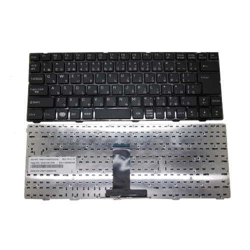 Laptop Keyboard For Hasee K480A T6-A 0KN0-XR1JP28 Japanese JP JA With Black Frame Black New
