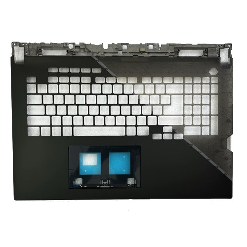Laptop PalmRest For ASUS ROG Strix SCAR 17 G733CX G733CW Semi-transparent Without Touchpad Black