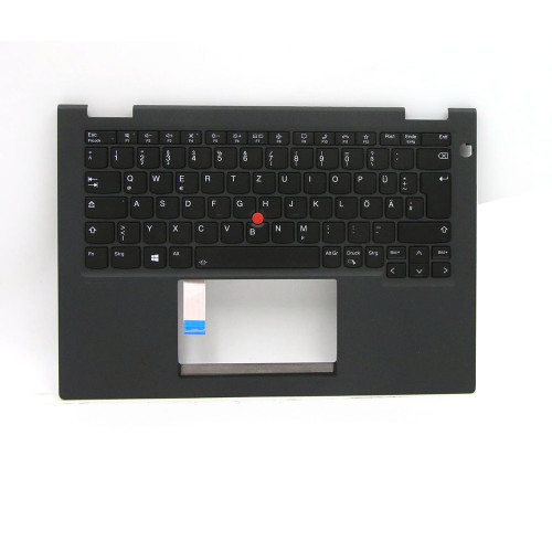 Laptop PalmRest&keyboard For Lenovo ThinkPad X13 Yoga Gen 2 X13 Yoga Gen 3 Germany GR 5M11C18604 5M11C18641 5M11C18678 With Backlit Without Touchpad WWAN New