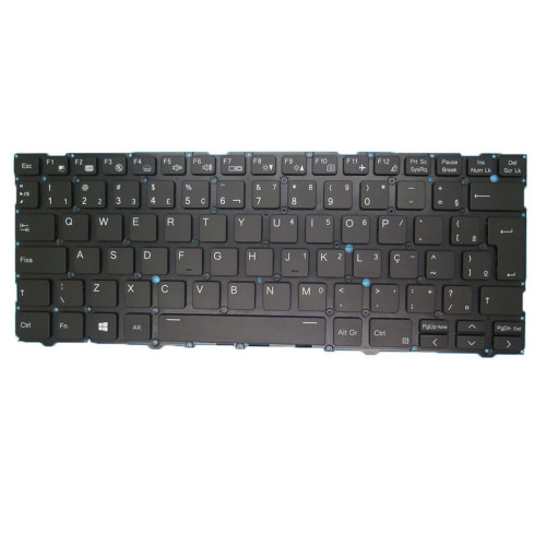Laptop No Backlit Keyboard For Insys CV4-NL40AU2 NL40AU1 NL40AU2 Brazil BR Black New