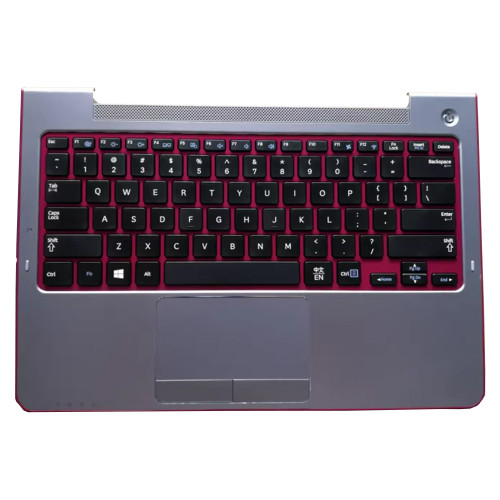 Laptop PalmRest&keyboard For Samsung NP542U3X 542U3X English US Pink New