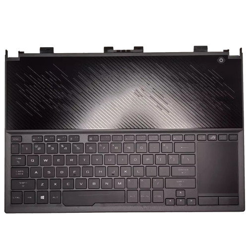 Laptop PalmRest&Keyboard For ASUS ROG 90NR0161-R30020 V161162FK1 Black Top Case Black United States US Keyboard Backlit