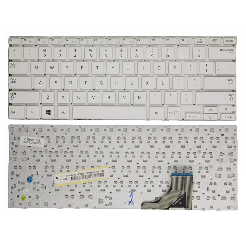 Laptop Keyboard For Samsung NP542U3X 542U3X English US BA59-03677A V133660CS1 US White New