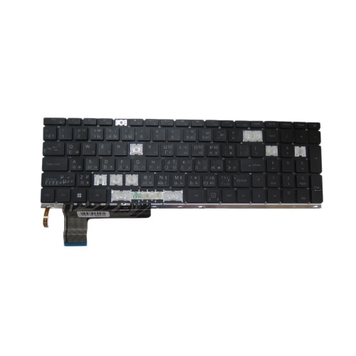 Used Laptop Monochrome Backlight Keyboard For MB3661040 F0041-040 No Word 90% New