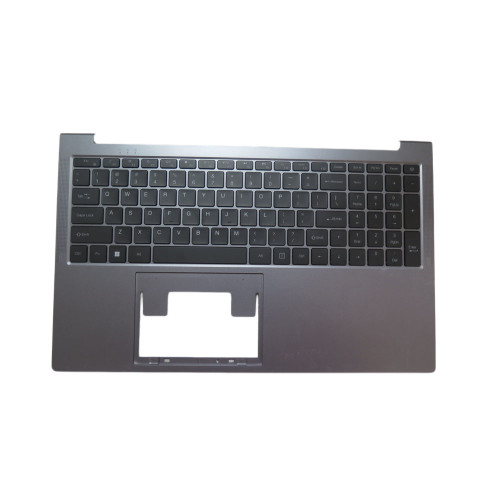 Used Black Monochrome Backlight Keyboard & Gray Palmrest For 1071-C MB3661040 F0041-040 United States US Without Touchpad 90% New
