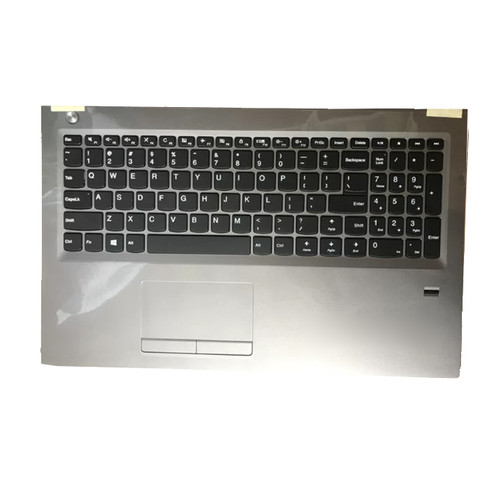 Laptop PalmRest&keyboard For Lenovo V310-15IKB English US 5CB0N82756 With Backlight Fingerprint Touchpad Silver New