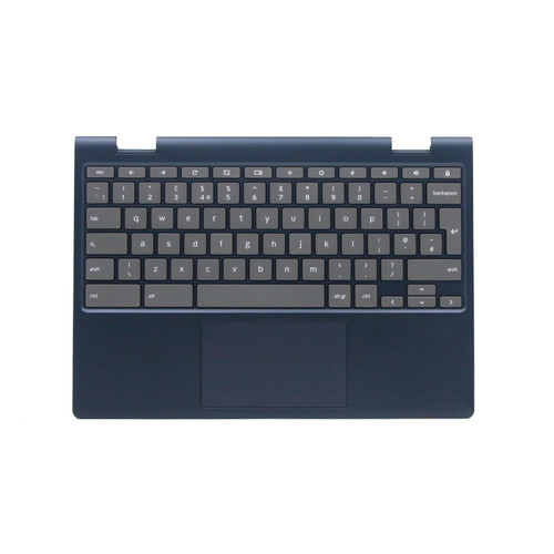 Laptop PalmRest&keyboard For Lenovo IdeaPad Flex 3 CB-11IGL05 United Kingdom UK 5CB0Z32907 Non-Backlight With Touchpad Blue New